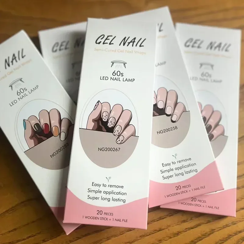 Striping Tape Nail - Полузатвердевающие Гелевые полоски для ногтей, патчи,