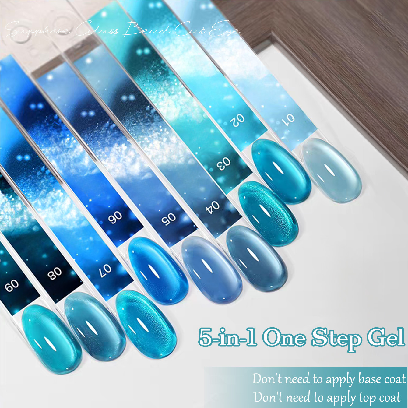 1 шт. SHAKA Гель-лак для ногте – обзор и цена Nail Art Ice Blue