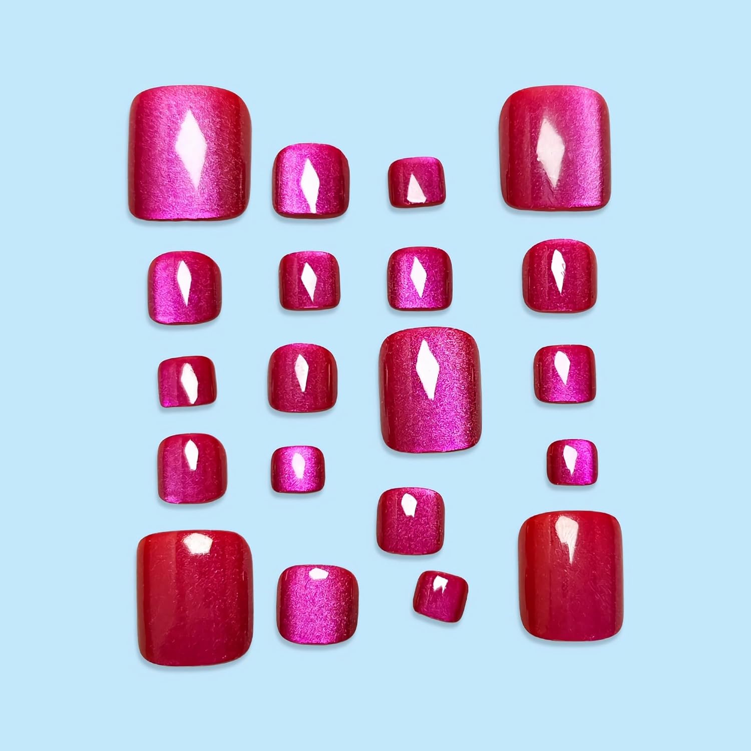 96 шт. акриловые прижимные ног – обзор и цена Nail Art Cat Eye