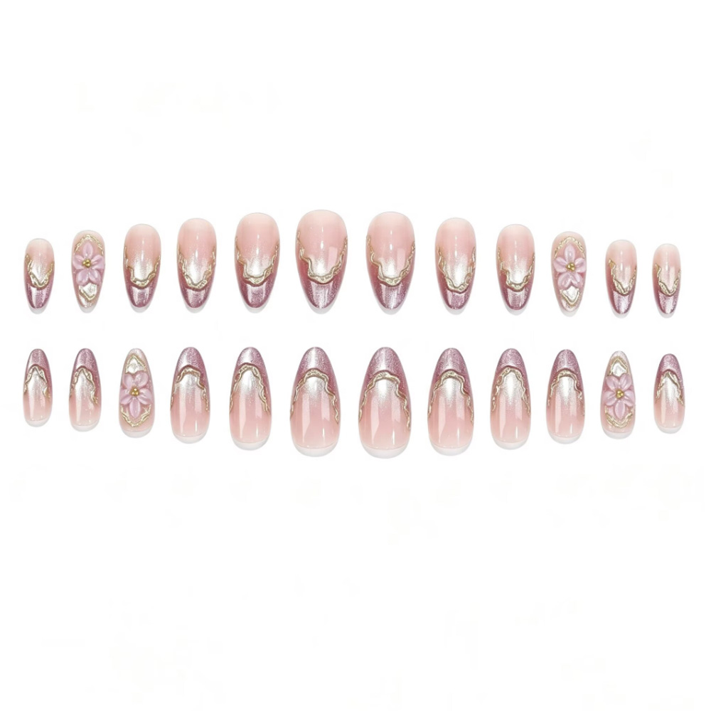 3D-цветы, искусственные ногти  – обзор и цена Nail Art Cat Eye