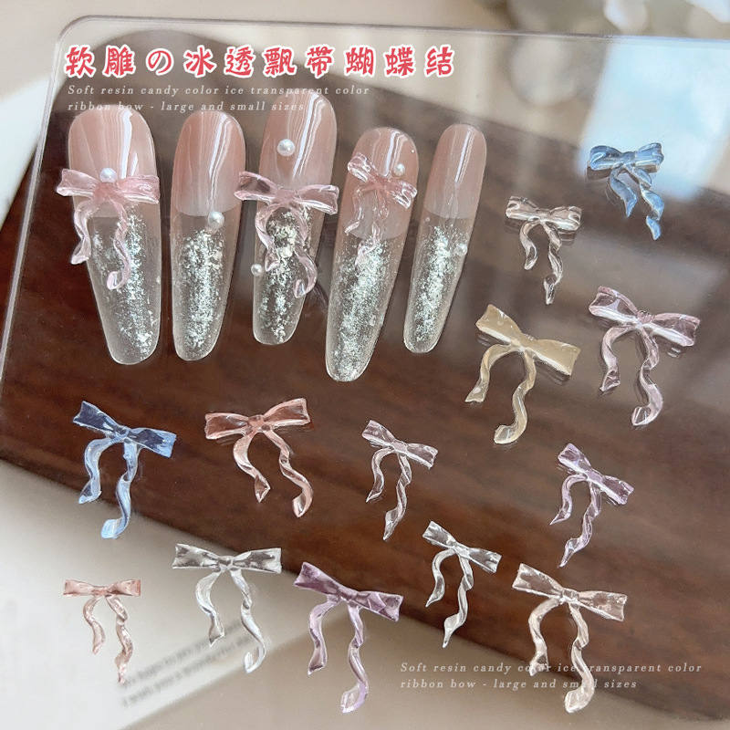 30 шт., прозрачная розовая, си – обзор и цена Nail Art Ice Blue