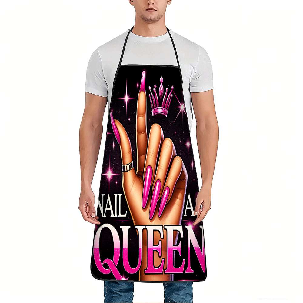 Фартук для кухни с принтом Nai – обзор и цена Nail Art Queen