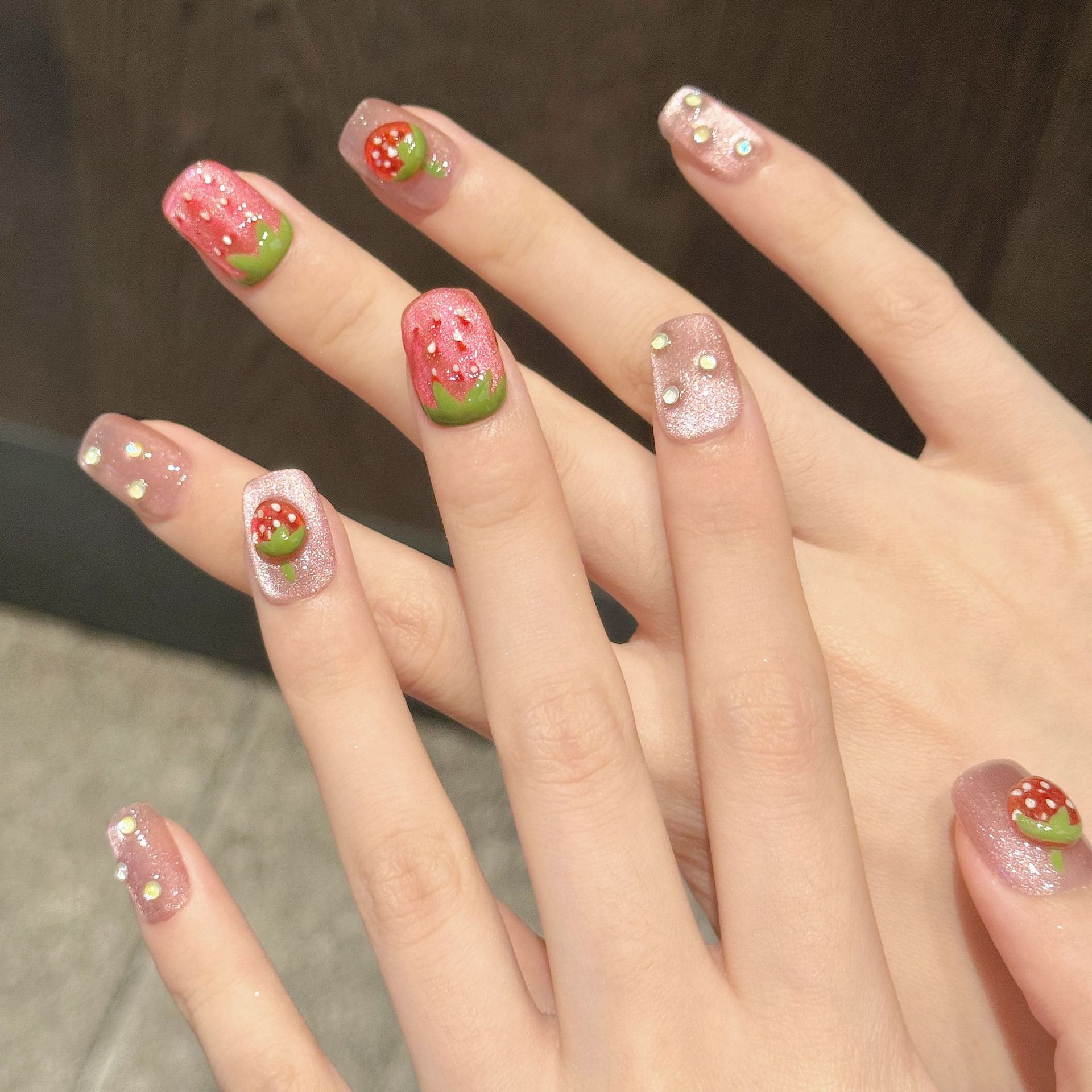 10 шт., накладные ногти ручной – обзор и цена Nail Art Cat Eye