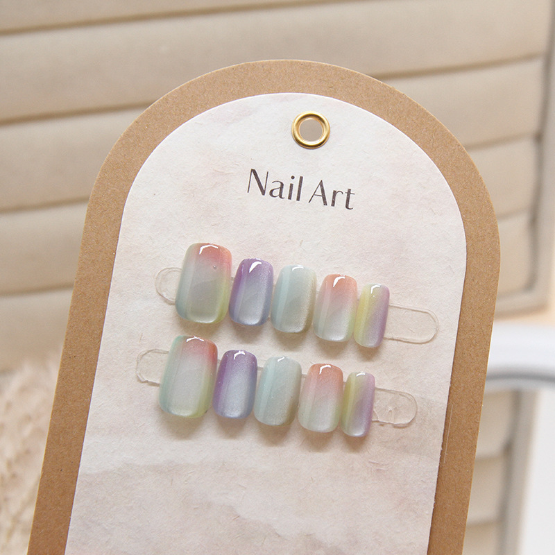 10 шт., женская модная шикарна – обзор и цена Nail Art Cat Eye