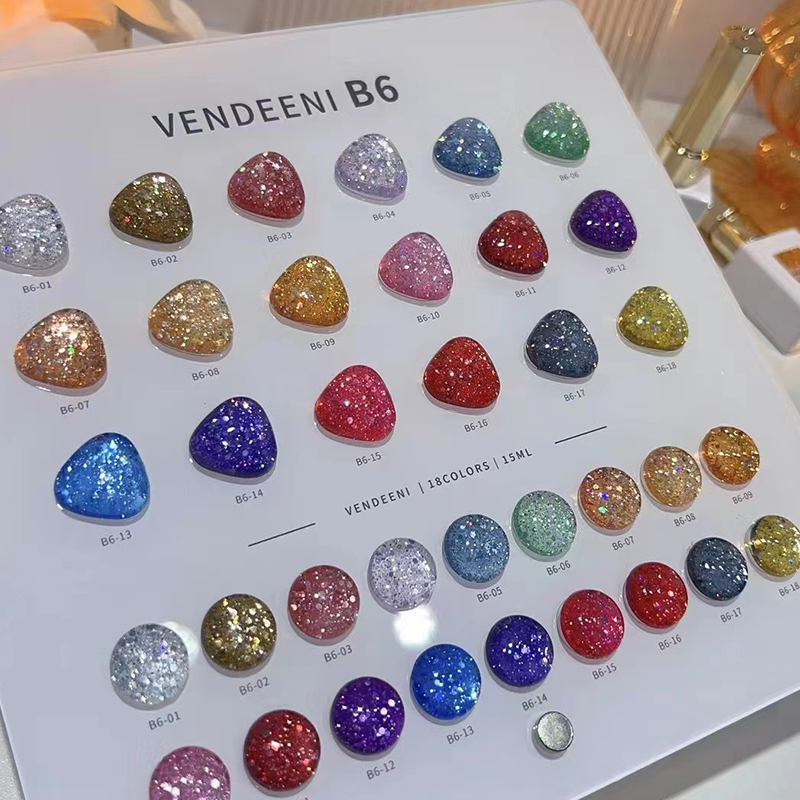VENDEENI Набор гель-лаков для  – обзор и цена Nail Art Cat Eye