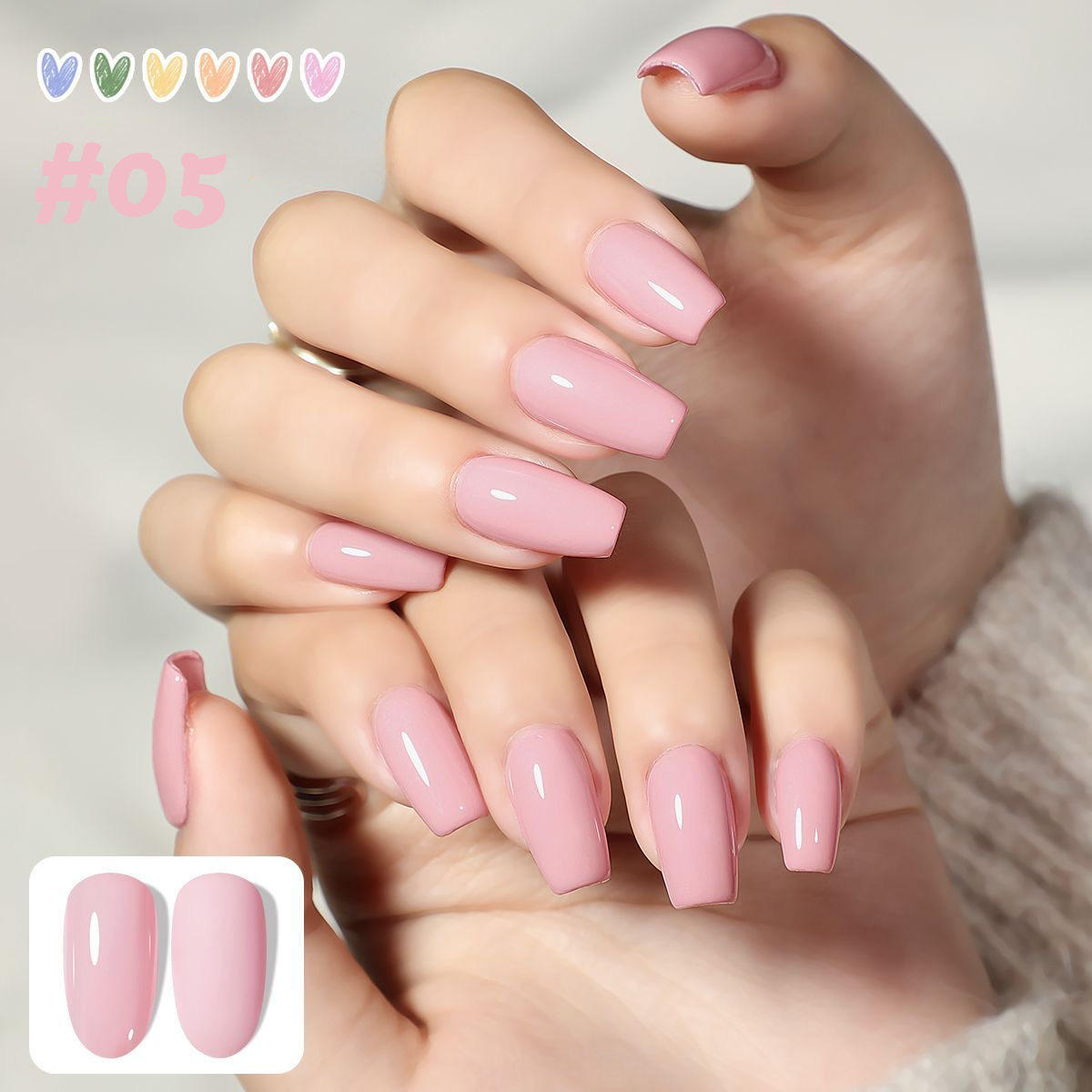 Гель-лак MIANEL 12 мл, новинка – обзор и цена Nail Art Ice Blue
